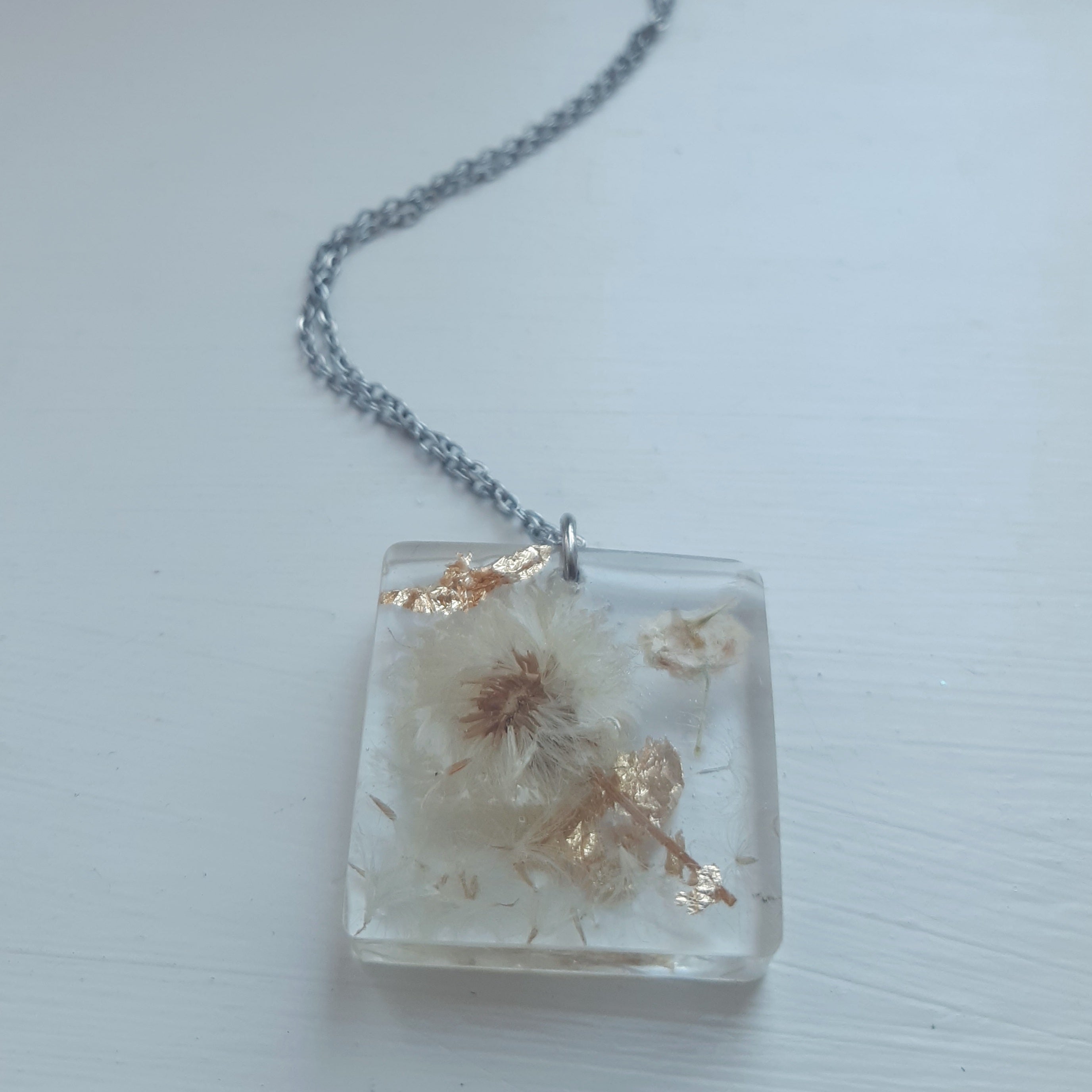 Square necklace